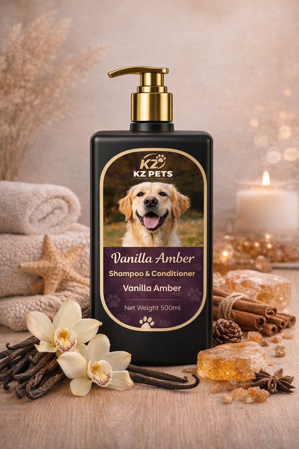 Vanilla Amber Shampoo & Conditioner