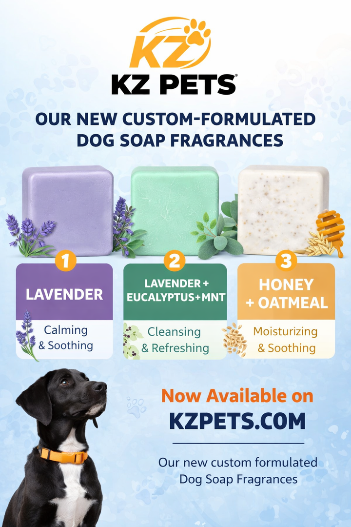 Premium Dog Shampoo Bar Lavender & Eucalyptus & Mint