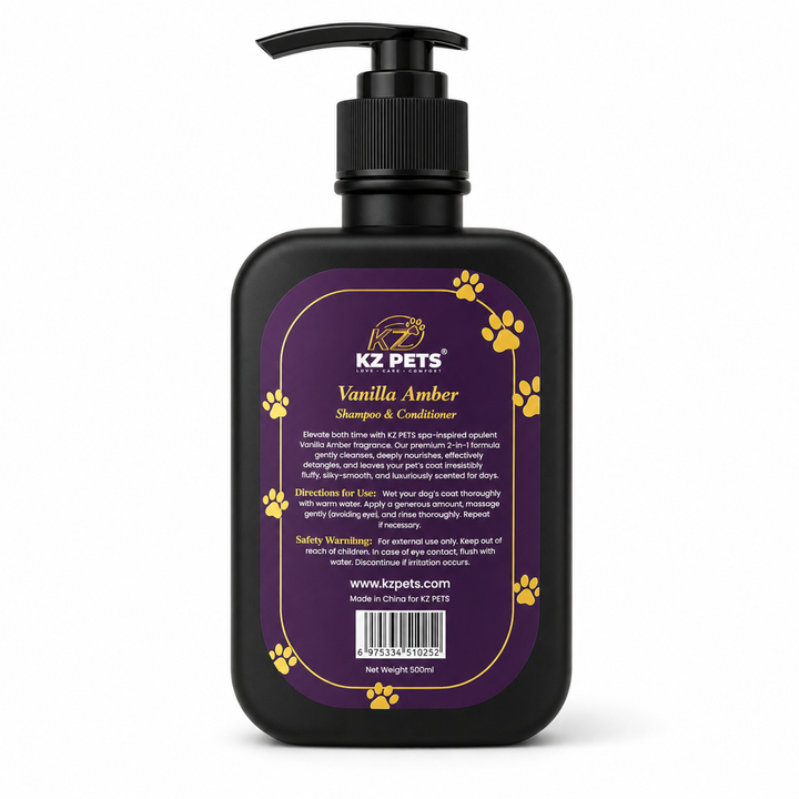 Vanilla Amber Shampoo & Conditioner