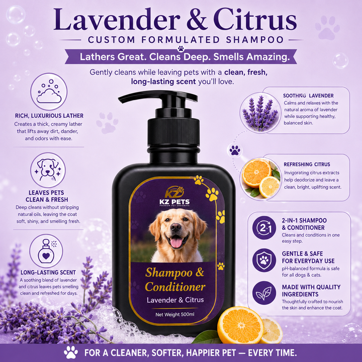 Lavender & Citrus Shampoo & Conditioner