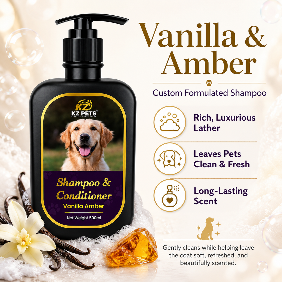 Vanilla Amber Shampoo & Conditioner