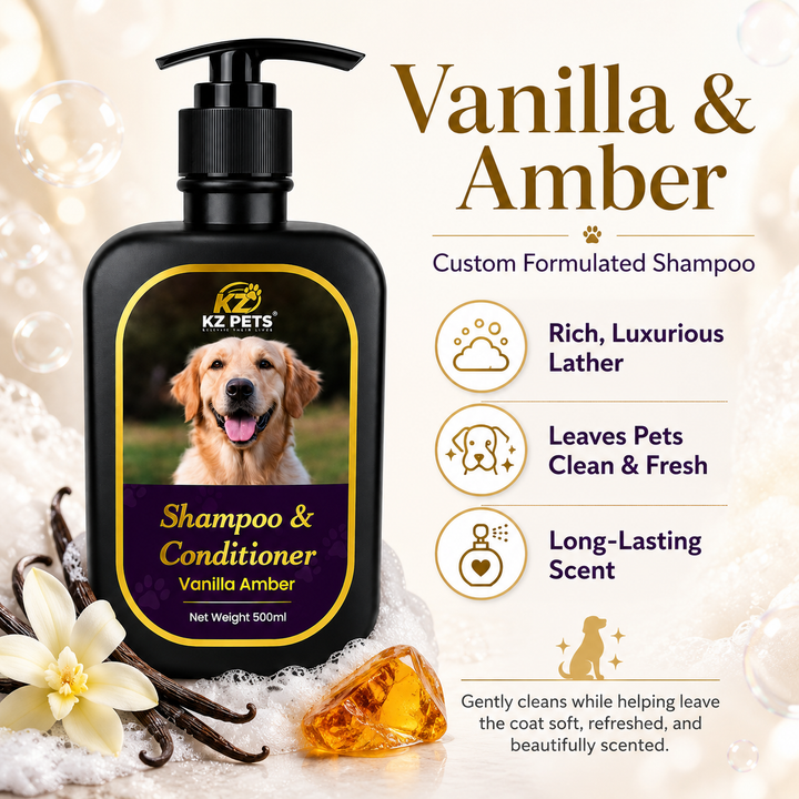 Vanilla Amber Shampoo & Conditioner