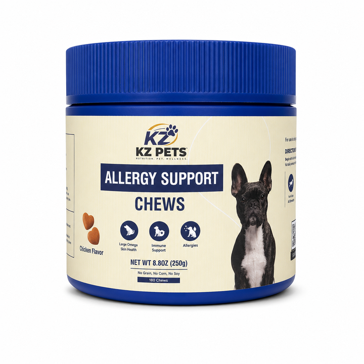 Allergy & Immune Soft Chews for dogs natural itching relief and immune support chicken flavor