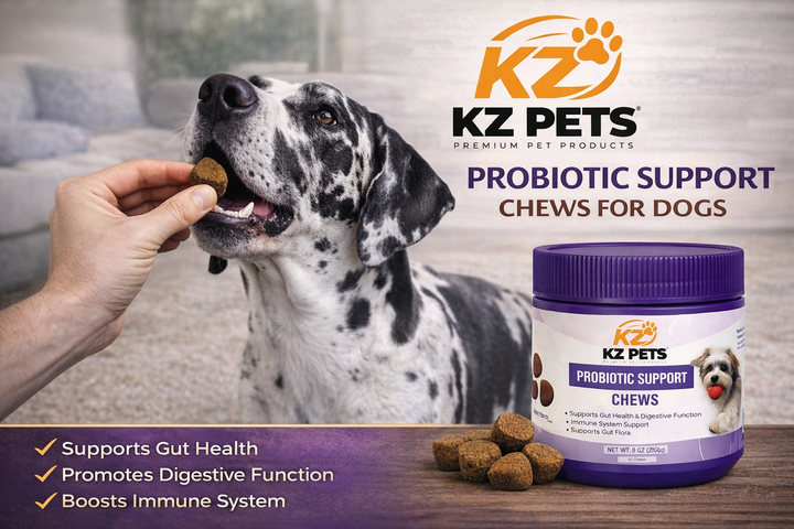 Probiotic Soft Chews for Dogs - Digestive & Immune Support