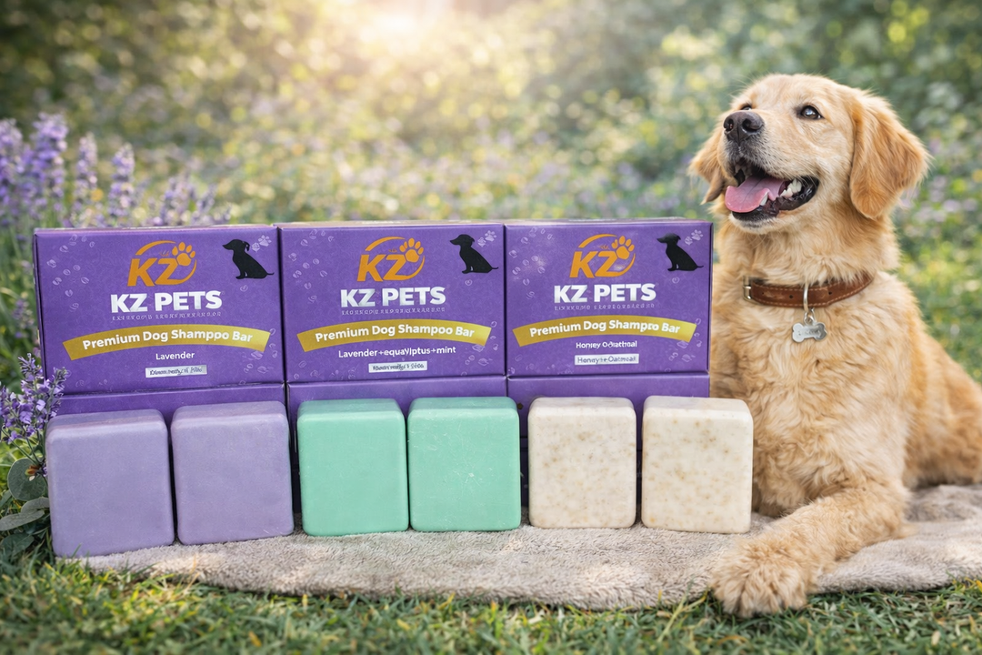 Premium Dog Shampoo Bar Lavender & Eucalyptus & Mint