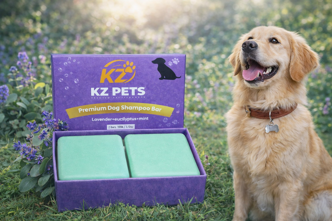 Premium Dog Shampoo Bar Lavender & Eucalyptus & Mint
