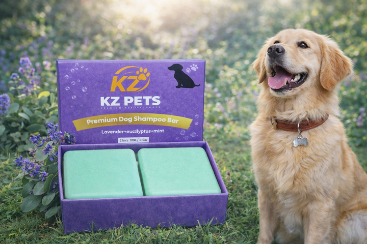 Premium Dog Shampoo Bar Lavender & Eucalyptus & Mint